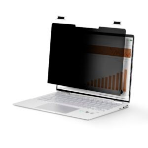 14-inch 16:9 Flip-Over Privacy Screen with Touch, Anti-Glare Privacy Filter, Laptop Monitor Screen Protector with 51% Blue Light Reduction