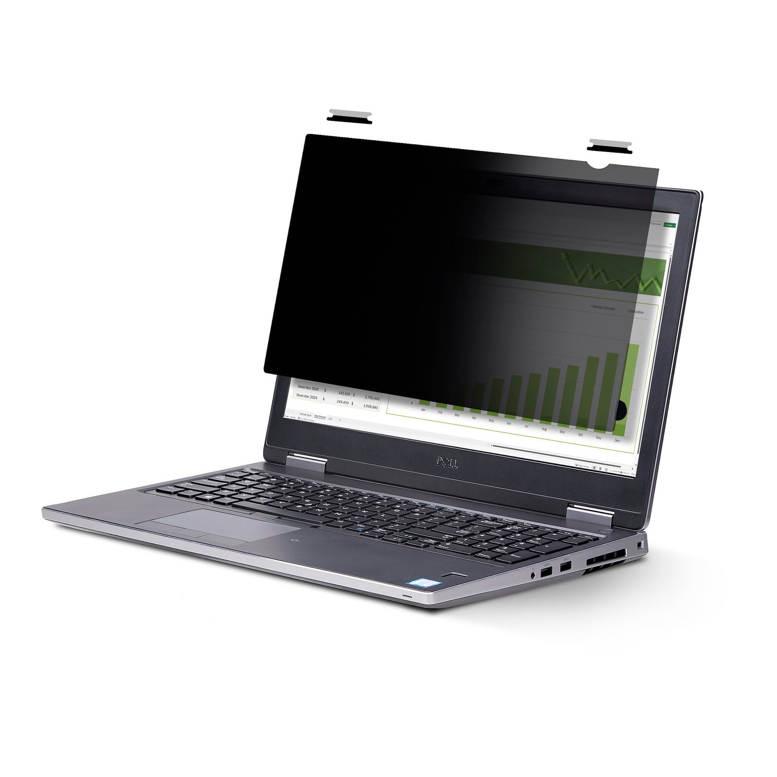 15.6-inch 16:10 Flip-Up Privacy Screen with Touch, Anti-Glare Blue Light Filter, Laptop Monitor Screen Protector, +/- 30 Deg. View Angle