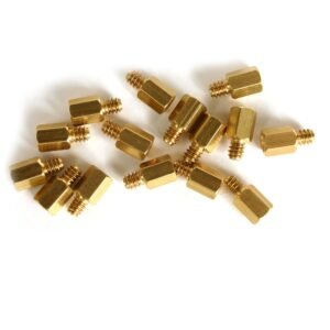 Replacement PC Mounting #6-32 to M3 Metal Jack Screw Standoff 15 Pack