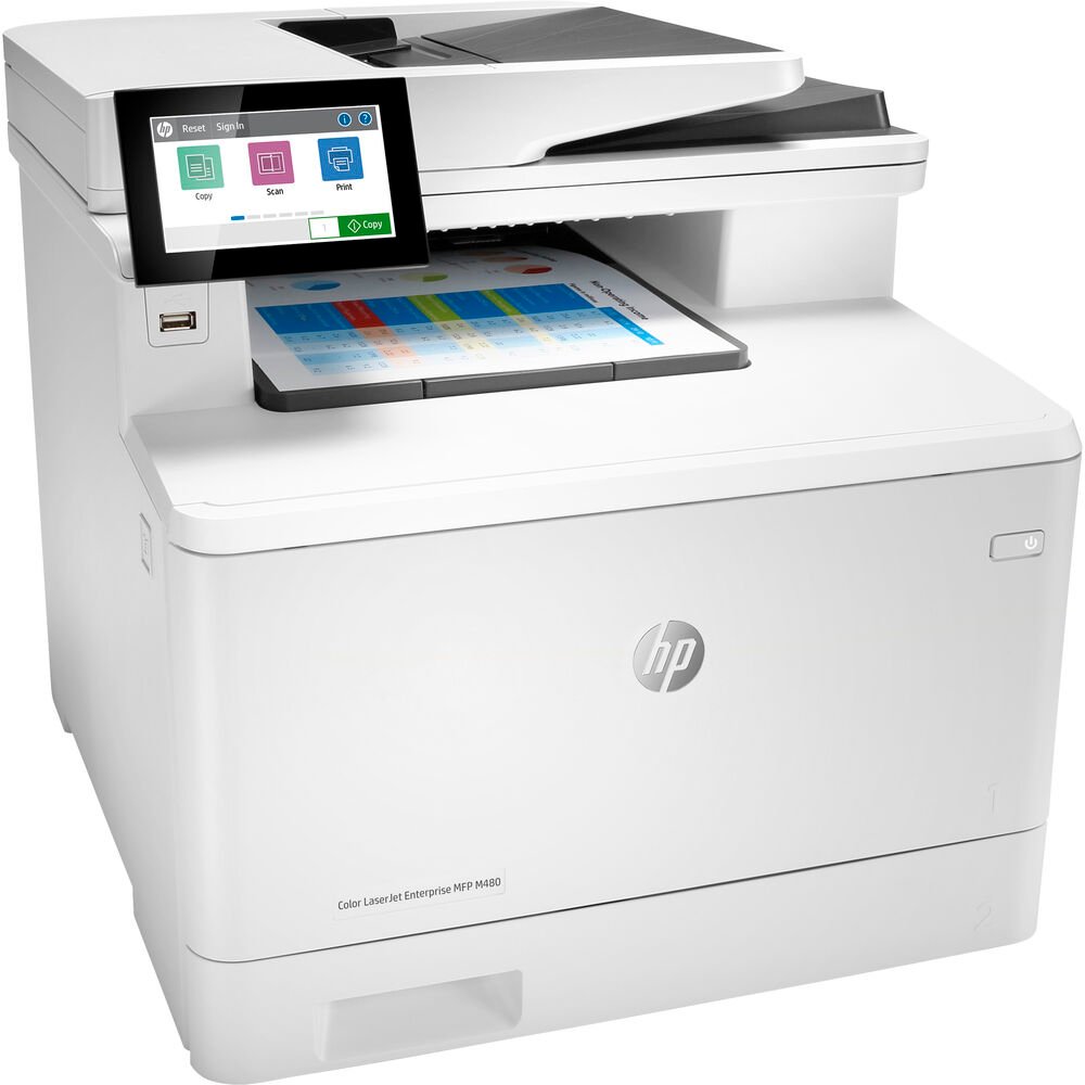HP LaserJet Enterprise MFP M480f Color Laser Printer