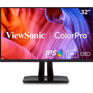 ViewSonic VP3256-4K 31.5" 16:9 Adaptive-Sync 4K HDR IPS Monitor