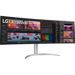 LG UltraWide 49BQ95C-W 49" Dual QHD HDR 144 Hz Curved Monitor