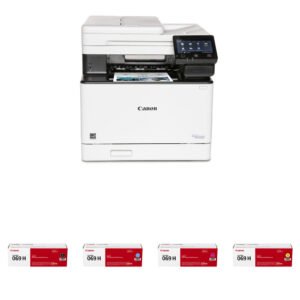 Canon imageCLASS MF753Cdw Multifunction Wireless Color Laser Printer with High-Capacity Toner Cartridges Kit