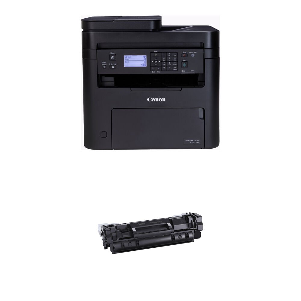 Canon imageCLASS MF273dw Wireless Multifunction Monochrome Laser Printer with High-Capacity Black Toner Cartridge Kit