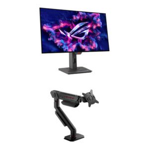 ASUS ROG Strix OLED 26.5" 1440p HDR 240 Hz Gaming Monitor & Ergo Monitor Arm AAS01 Kit