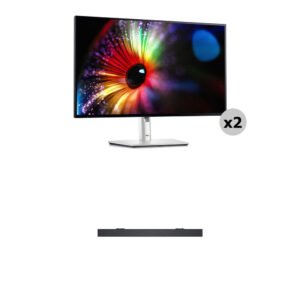Dell Dual UltraSharp 27" 1440p Monitor & Slim Soundbar Kit