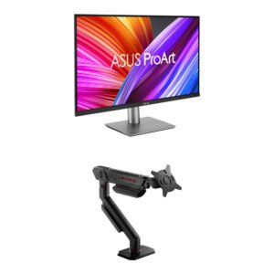 ASUS ProArt Display PA279CRV 27" 4K Monitor & ROG Ergo Monitor Arm AAS01 Kit