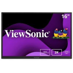 ViewSonic VG1656-2K 16" 2K Portable Business Monitor