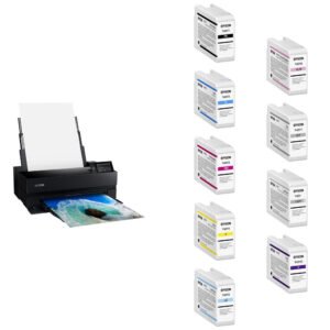 Epson SureColor P900 17" Photo Printer Kit with Photo Black Ink Set