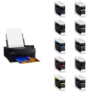 Epson SureColor P700 13" Photo Printer Kit with Full Set of Ink