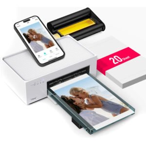 Liene Amber M100 Instant Photo Printer (20 Photo Papers + 1 Cartridge)