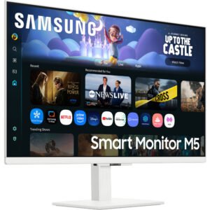 Samsung M5 M50F 27" HDR Smart Monitor (White)
