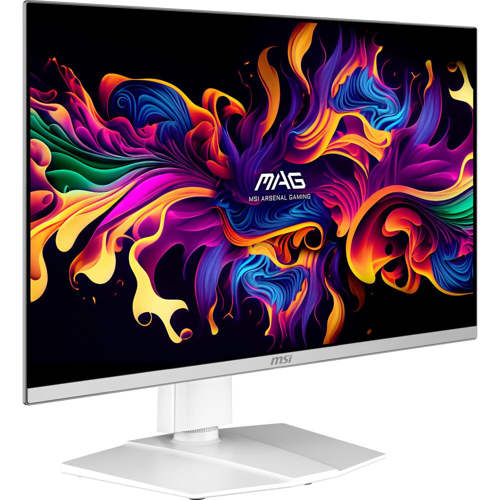 MSI MAG 272QPW QD-OLED X28 26.5" 1440p HDR 280 Hz Gaming Monitor (White)