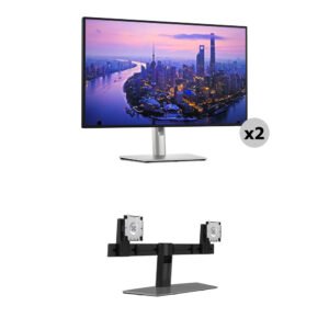 Dell Dual 27" UltraSharp 4K 120 Hz Monitor & Stand Kit
