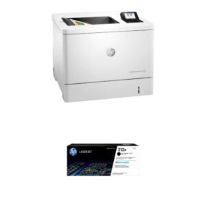 HP LaserJet Enterprise M554dn Color Printer with 212X Black High-Yield Toner Cartridge Kit