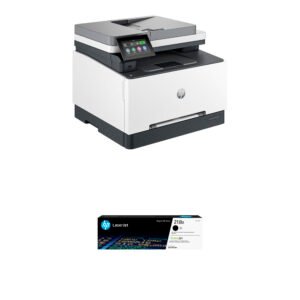 HP Color LaserJet Pro 3301FDW All-in-One Wireless Printer with HP 218X High-Yield Black Toner Cartridge Kit