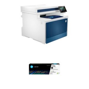 HP Color LaserJet Pro MFP 4301fdn Printer with HP 210X High-Yield Black Laser Toner Cartridge Kit