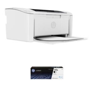 HP LaserJet M110w Wireless Black & White Printer with W1410A Black Toner Cartridge Kit