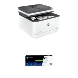 HP 3101fdw Wireless Monochrome All-in-One Printer with 138X High-Yield Black Laser Toner Cartridge Kit