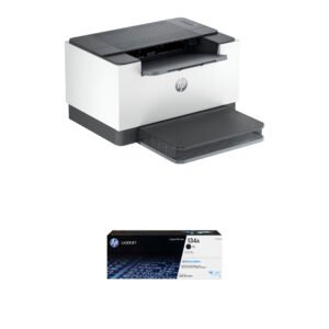 HP LaserJet M209d Monochrome Printer with 134A Black Original LaserJet Toner Cartridge Kit