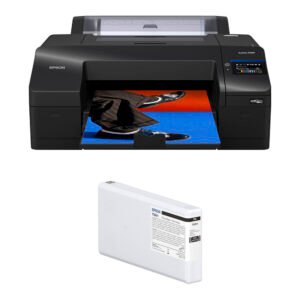 Epson SureColor P5370 17" Photo Printer with T55V UltraChrome PRO10 Black Ink Kit