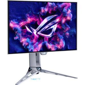 ASUS Republic of Gamers Swift OLED PG27AQWP-W 26.5" 1440p HDR 540 Hz / Full HD 720 Hz Dual Mode Gaming Monitor (White)
