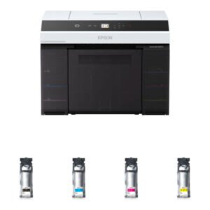 Epson SureLab D1070 Professional Minilab Printer with Four T46J Ink Packs Kit