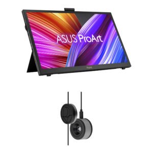 ASUS ProArt PA169CDV 15.6" Multi-Touch 4K HDR Portable Monitor & Pen Display Kit with ProArt CaliContrO 3-in-1 Colorimeter