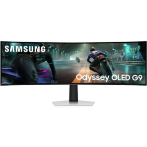 Samsung Dual 49" Odyssey QD-OLED G91SD 1440p 144 Hz Curved Ultrawide Gaming Monitor Kit