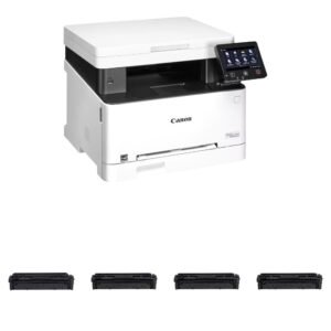 Canon imageCLASS MF652cw Multifunction Wireless Color Laser Printer with Four 067 High-Capacity Toner Cartridges Kit