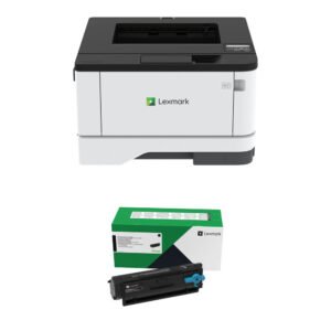 Lexmark MS431dw Monochrome Laser Printer with 55B1X00 Black Extra High-Yield Toner Cartridge Kit