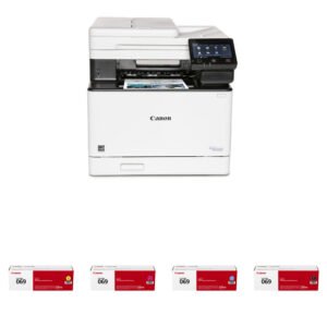 Canon imageCLASS MF753Cdw Multifunction Wireless Color Laser Printer with Standard-Capacity Toner Cartridges Kit