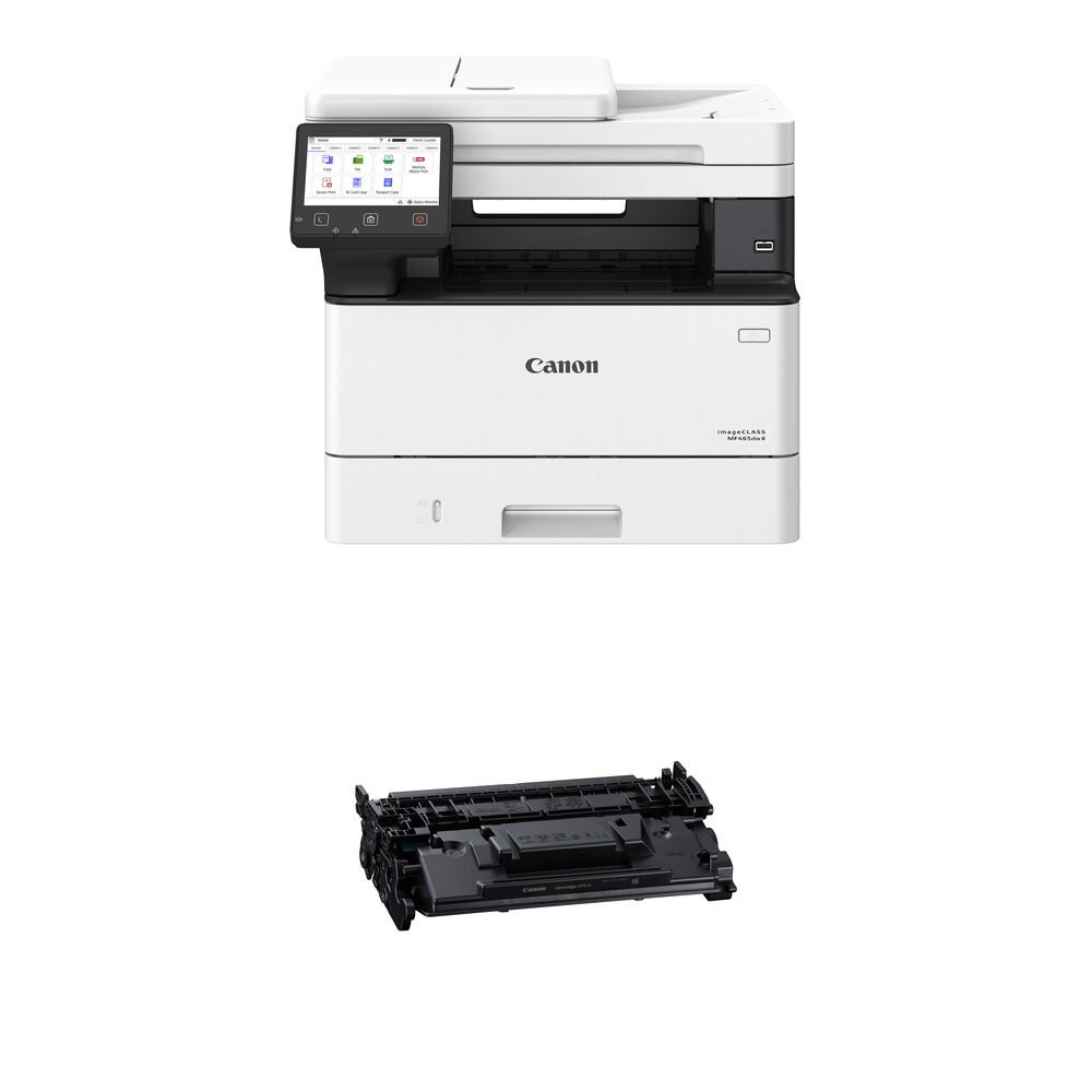 Canon imageCLASS MF465dw II All-in-One Wireless Monochrome Laser Printer with 070 High-Capacity Black Toner Cartridge Kit