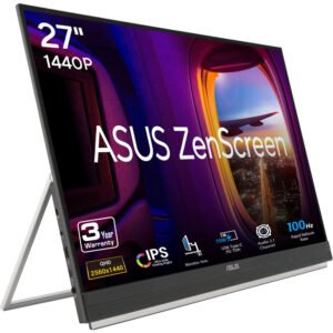 ASUS Dual 27" ZenScreen MB27ACF 1440p Portable Monitor Kit