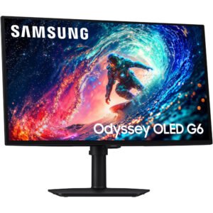 Samsung Odyssey OLED G6 G61SH 27" 1440p HDR 240 Hz Gaming Monitor
