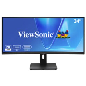 ViewSonic VG3409C 34" Ultrawide Curved WQHD 120Hz Monitor