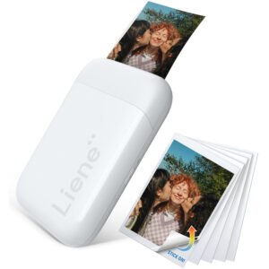 Liene Pearl K100 2 x 3" Photo Printer with ZINK Photo Paper (10 Sheets, White)