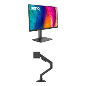 BenQ 27" DesignVue PD2706QN 1440p 100 Hz Monitor & Ergo Arm Kit