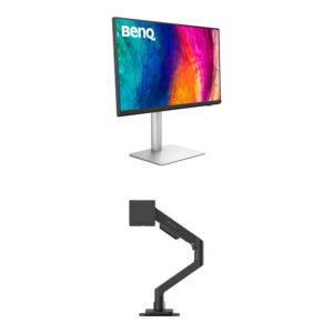 BenQ 27" PD2730S 5K Designer Monitor & Ergo Arm Kit (Black)