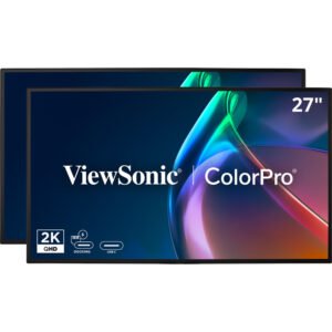ViewSonic ColorPro VP2768A_H2 27" 1440p 120 Hz Monitor (2-Pack, Head-Only)