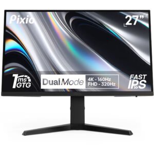 Pixio PX27U Prime Neo 27" 4K HDR 160 Hz / Full HD 320 Hz Dual Mode Gaming Monitor