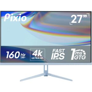 Pixio PX27U Wave Creator 27" 4K HDR 160 Hz Gaming Monitor (Blue)