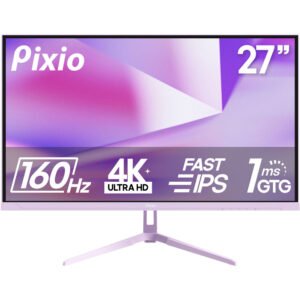 Pixio PX27U Wave Creator 27" 4K HDR 160 Hz Gaming Monitor (Purple)