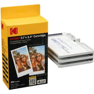 Kodak Ink and Paper Cartridge for Mini 2 and Mini Shot 2 Printers (3-Pack)