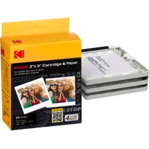 Kodak Ink and Paper Cartridge for Mini 3 and Mini Shot 3 Printers (3-Pack)