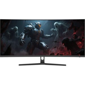 Sansui S34GC5QS 34" 1440p HDR 165 Hz Ultrawide Curved Gaming Monitor