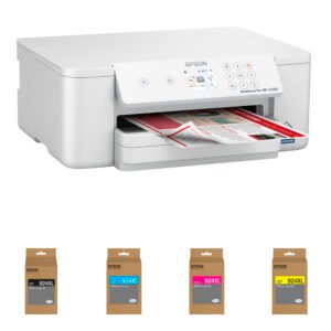 Epson WorkForce Pro WF-C4310 Wireless Color Printer with High Capacity T924XL Ink Cartridges Kit