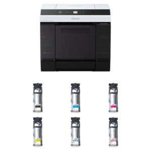 Epson SureLab D1070DE Professional Minilab Printer with Duplex Sheet Feeder and Full Set of Ink Packs Kit
