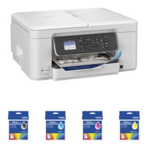 Brother MFC-J1365DW INKvestment All-in-One Color Inkjet Printer with High-Yield Ink Cartridges Kit