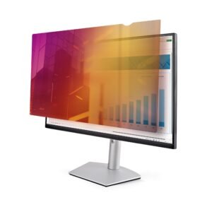 24-inch 16:10 Gold Monitor Privacy Screen, Reversible Filter w/Enhanced Privacy, Glossy Computer Security Filter, Removable Screen